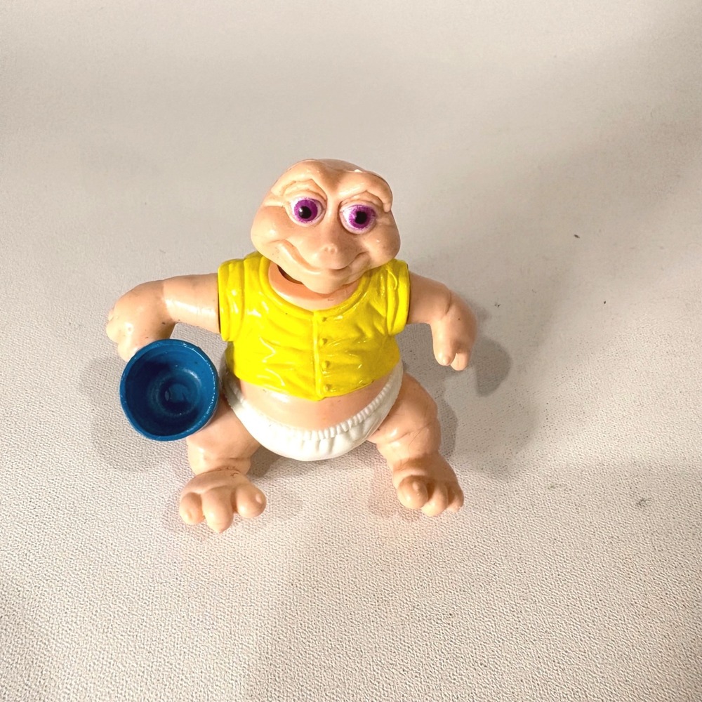 Vintage Disney Dinosaurs Baby Sinclair Action Figure 90s Hasbro Toy 3 Inch